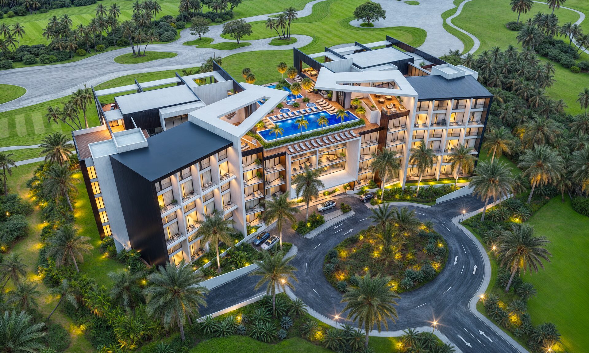 Aura del Mar Cap Cana – Aerial view