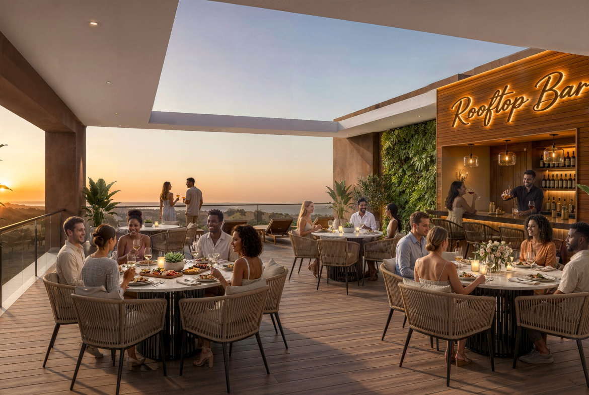 Aura del Mar Cap Cana – Terrace bar