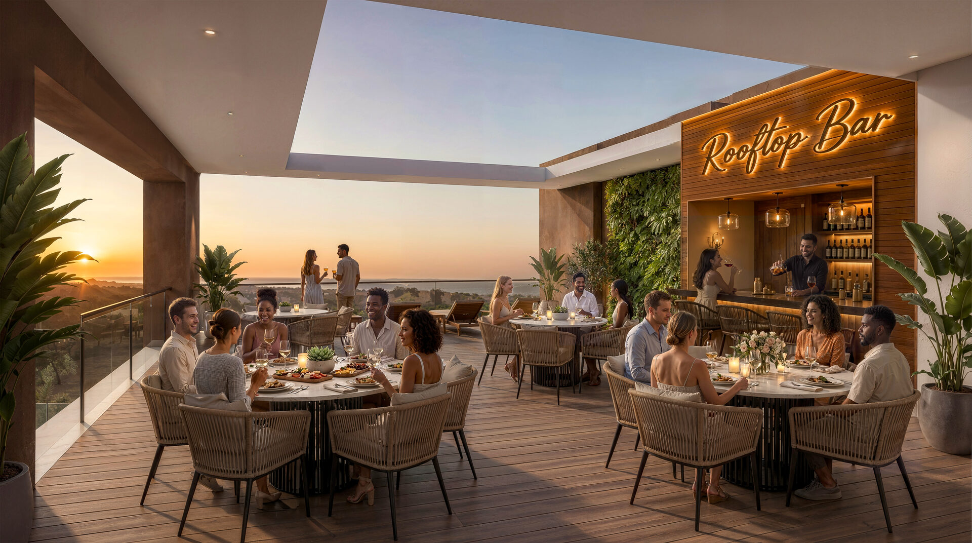Aura del Mar Cap Cana – Terrace bar
