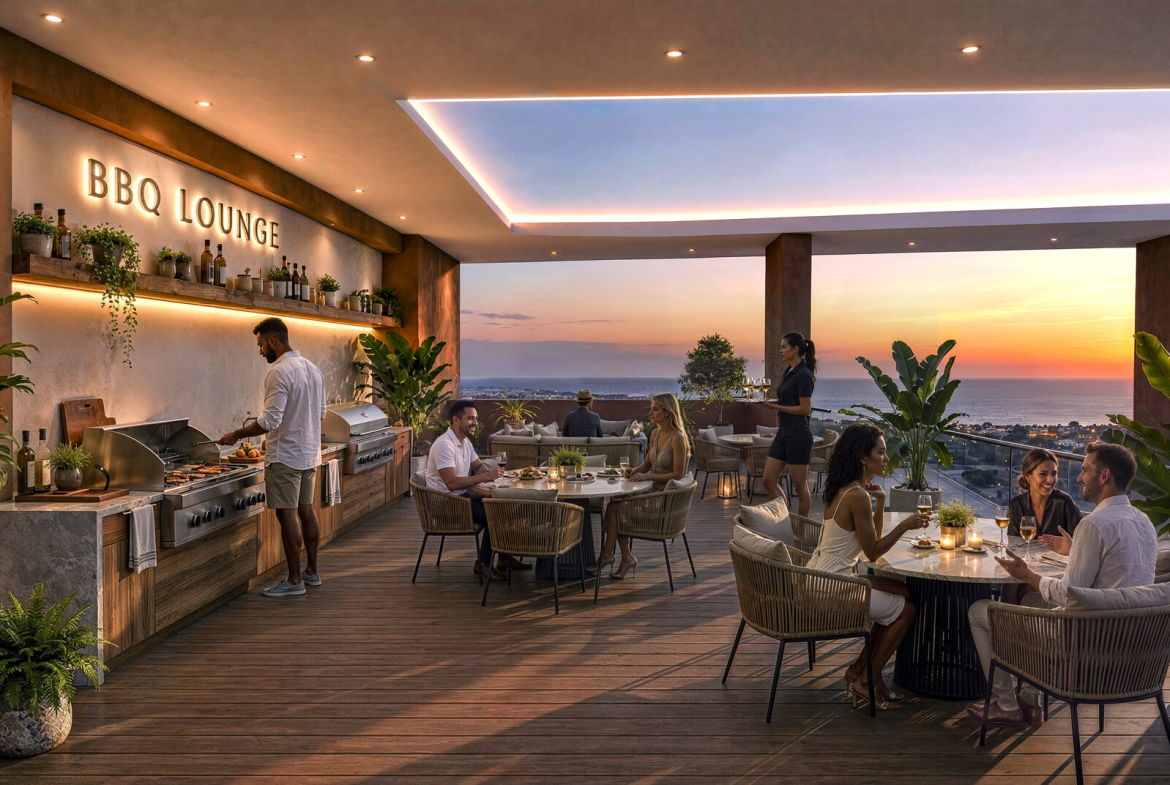 Aura del Mar Cap Cana – BBQ area