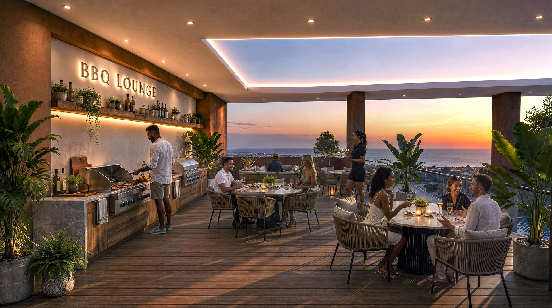 Aura del Mar Cap Cana – BBQ area