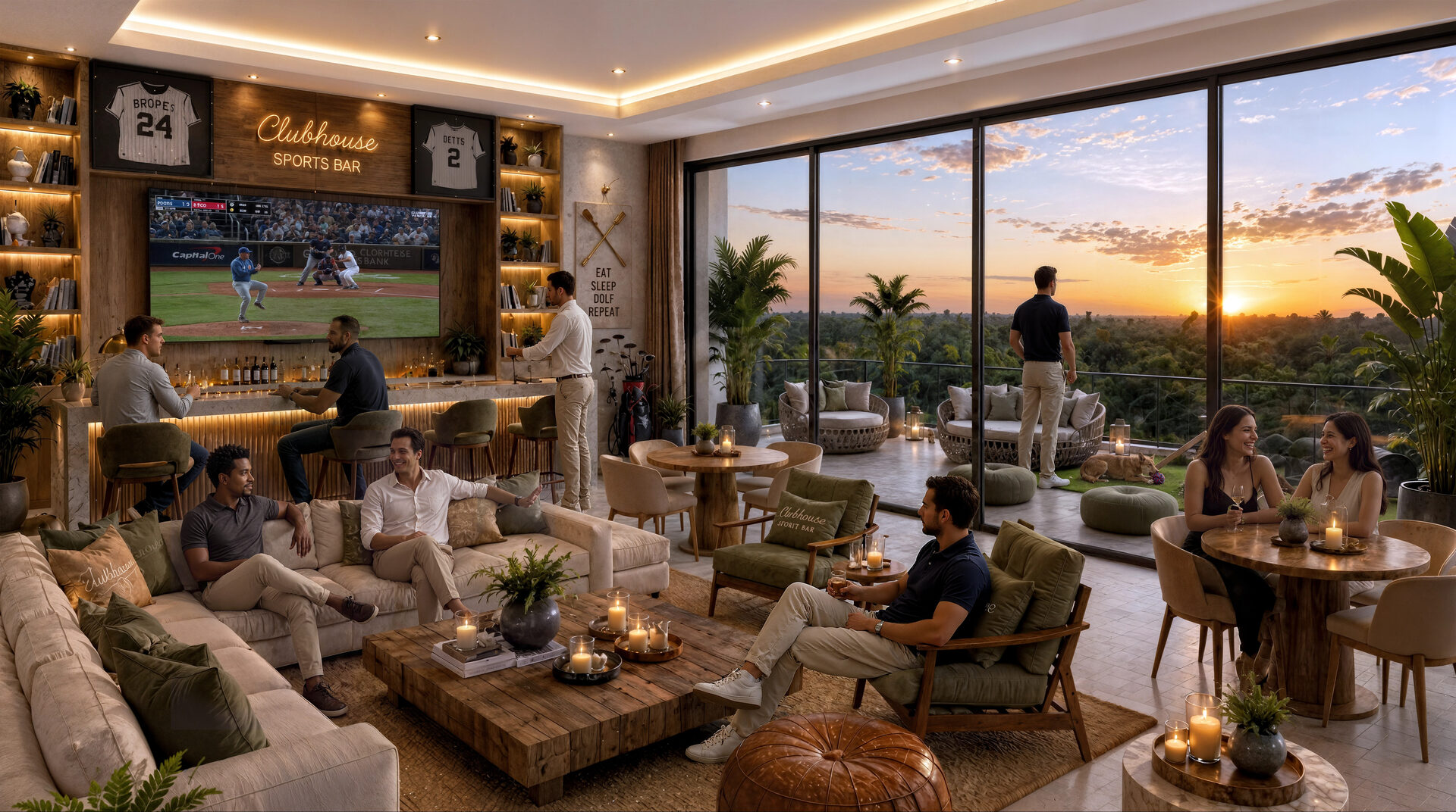 Aura del Mar Cap Cana – Sports bar