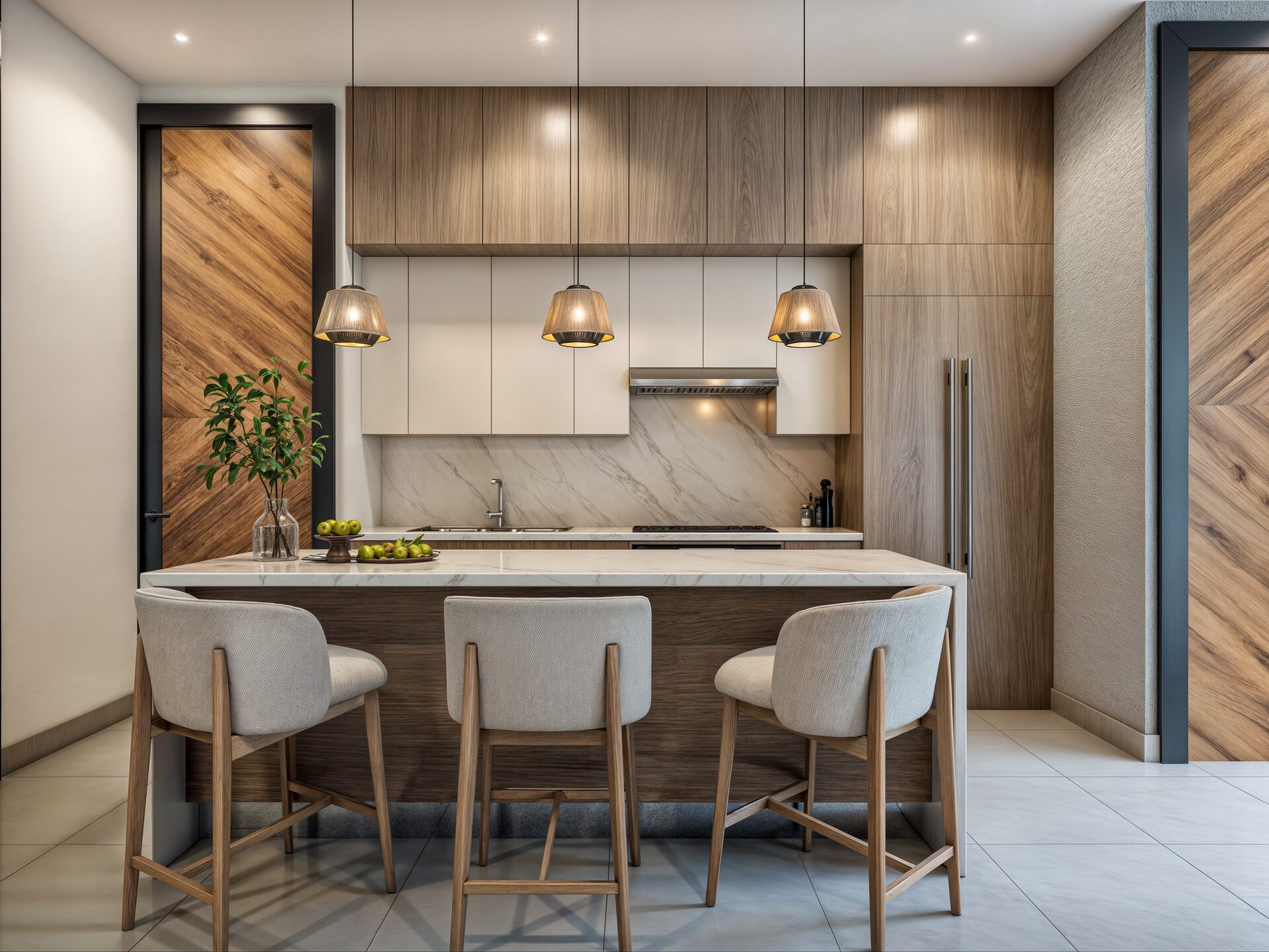 Aura del Mar Cap Cana – Apartment kitchen
