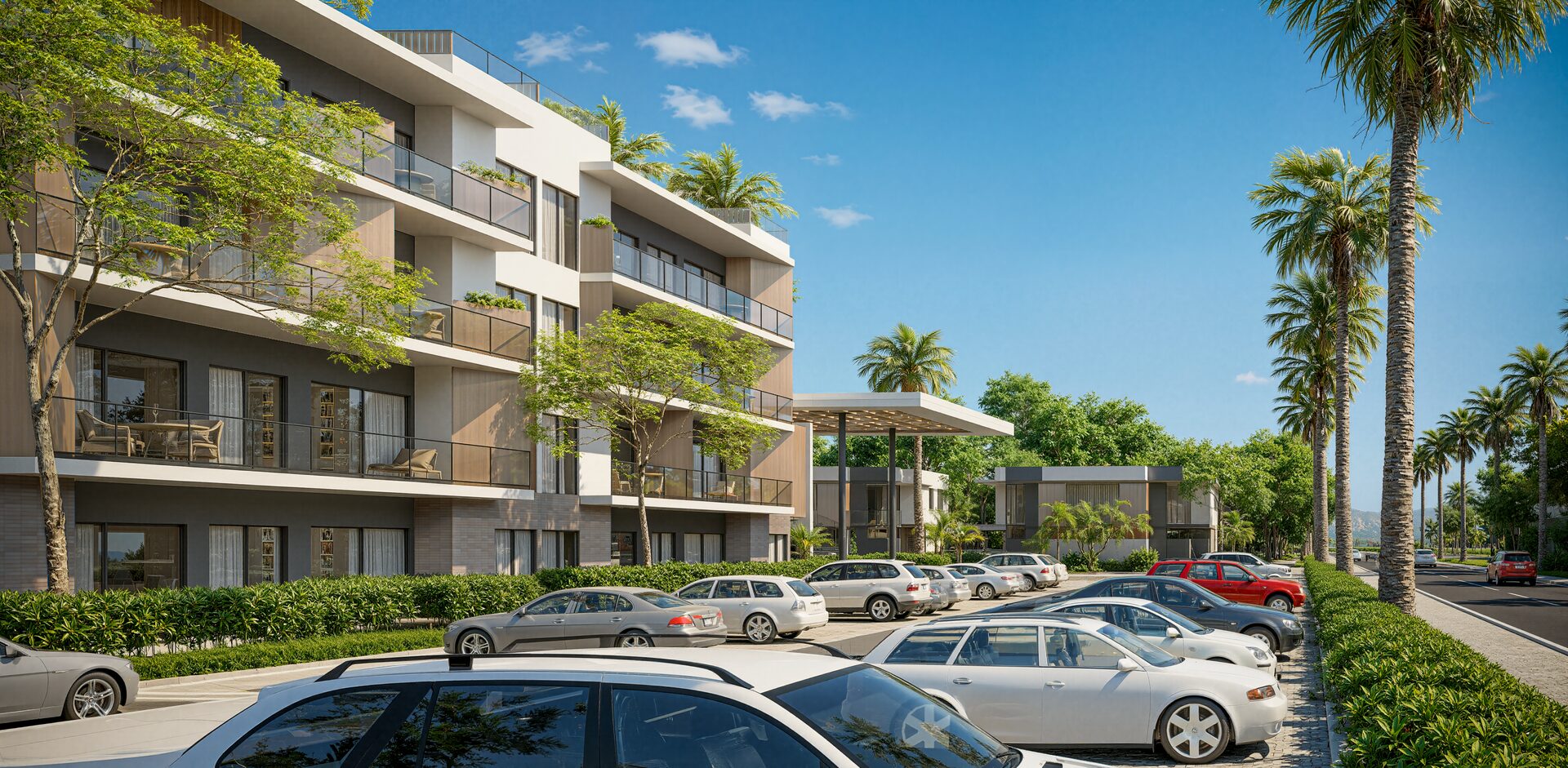 Green Garden Residences IV Vista Cana – Exterior view 1