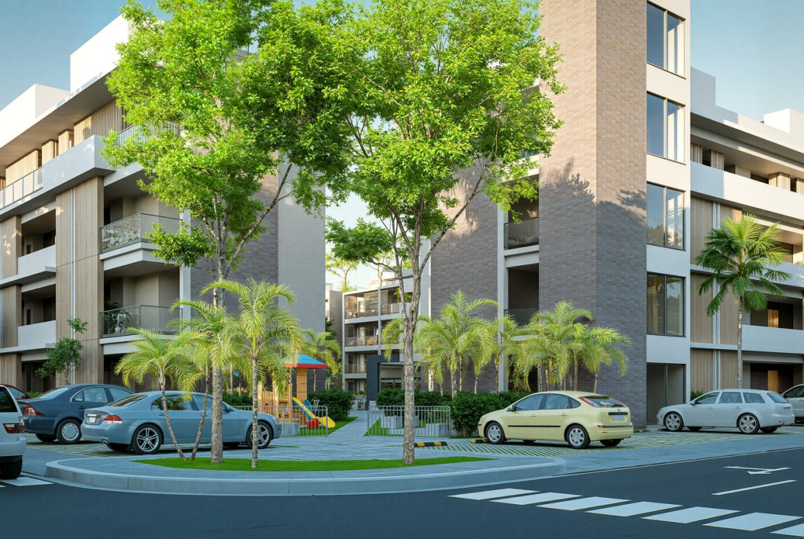 Green Garden Residences IV Vista Cana – Exterior view 3