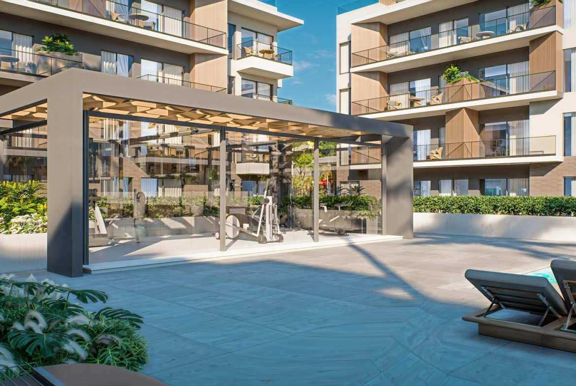 Green Garden Residences IV Vista Cana – Pool and social area 3