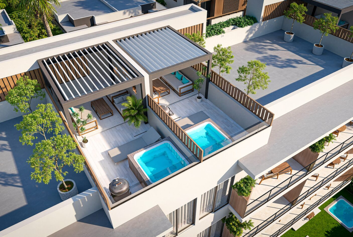 Green Garden Residences IV Vista Cana – Rooftop terrace 1