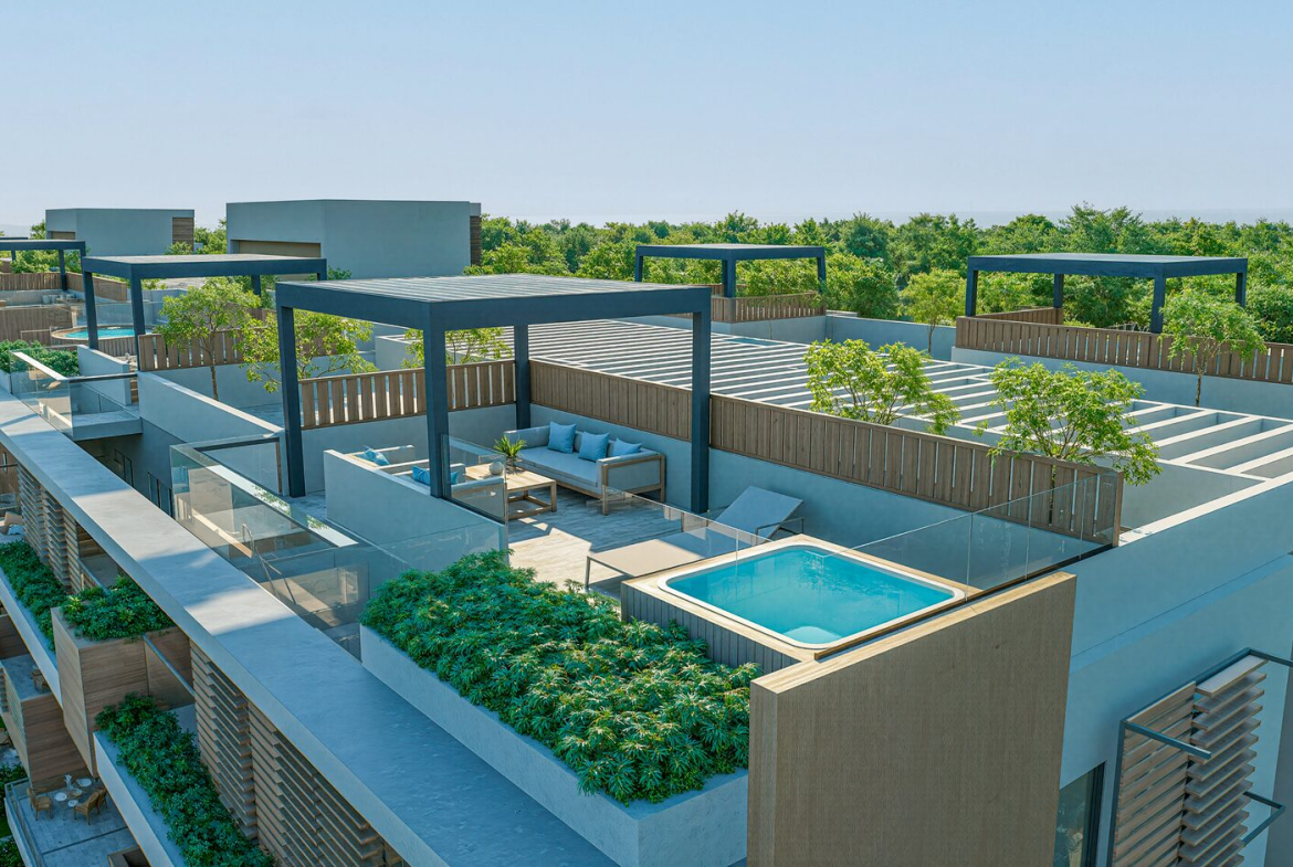 Green Garden Residences IV Vista Cana – Rooftop terrace 2