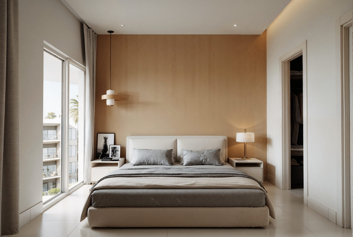 Green Garden Residences IV Vista Cana – 1 bedroom + study apartment bedroom