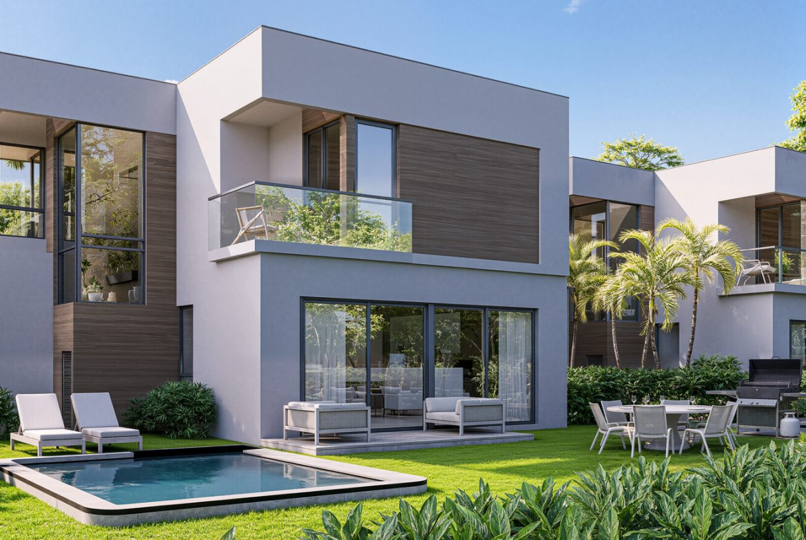 Green Garden Residences IV Vista Cana – Single-family villa exterior 2