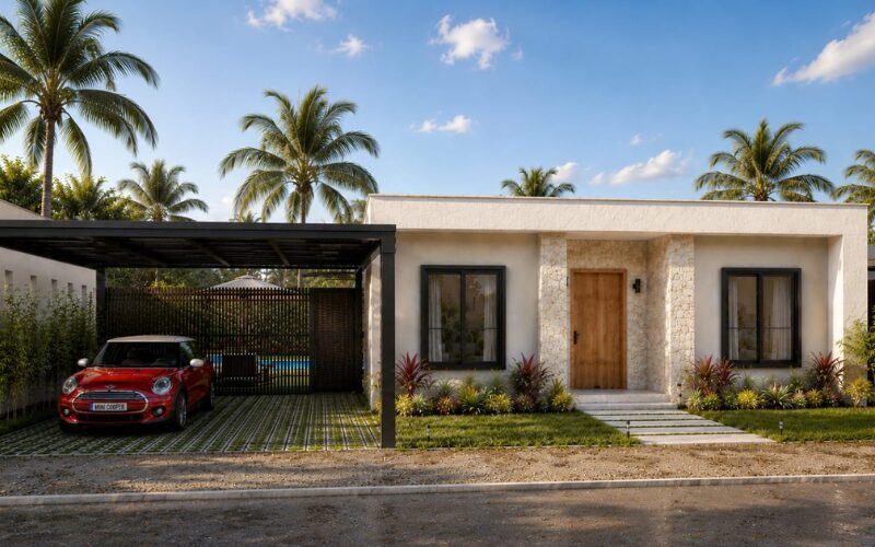 Praderas del Farallón Punta Cana – 2-bedroom villa – view 1