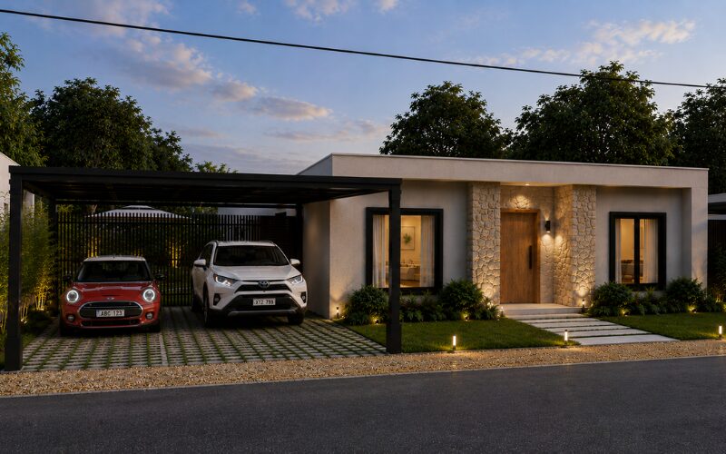 Praderas del Farallón Punta Cana – 3-bedroom villa – view 1